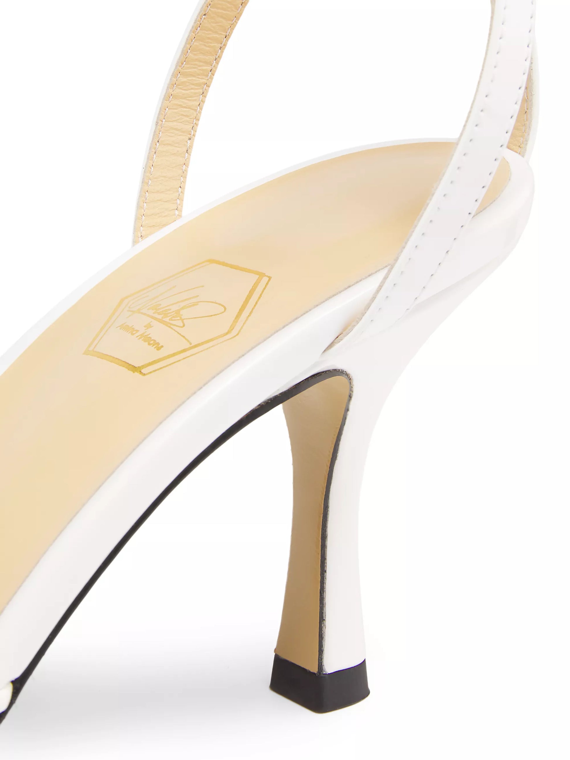 Sustainable white slingback by Nalebe
