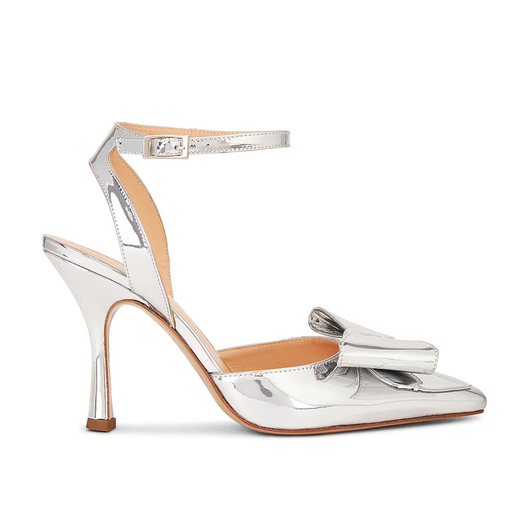 Silver Strap Sandal