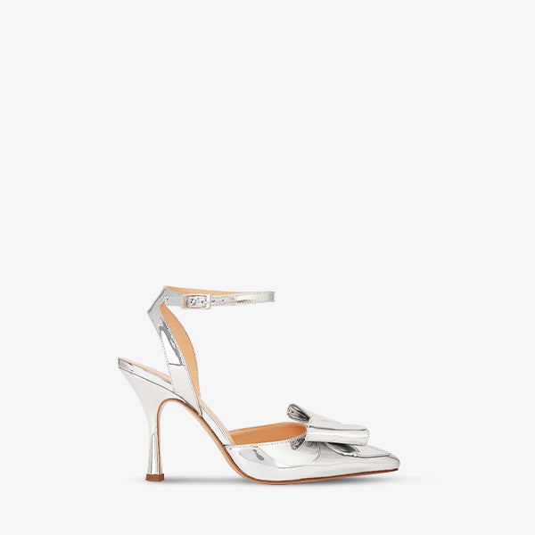 Silver Strap Sandal
